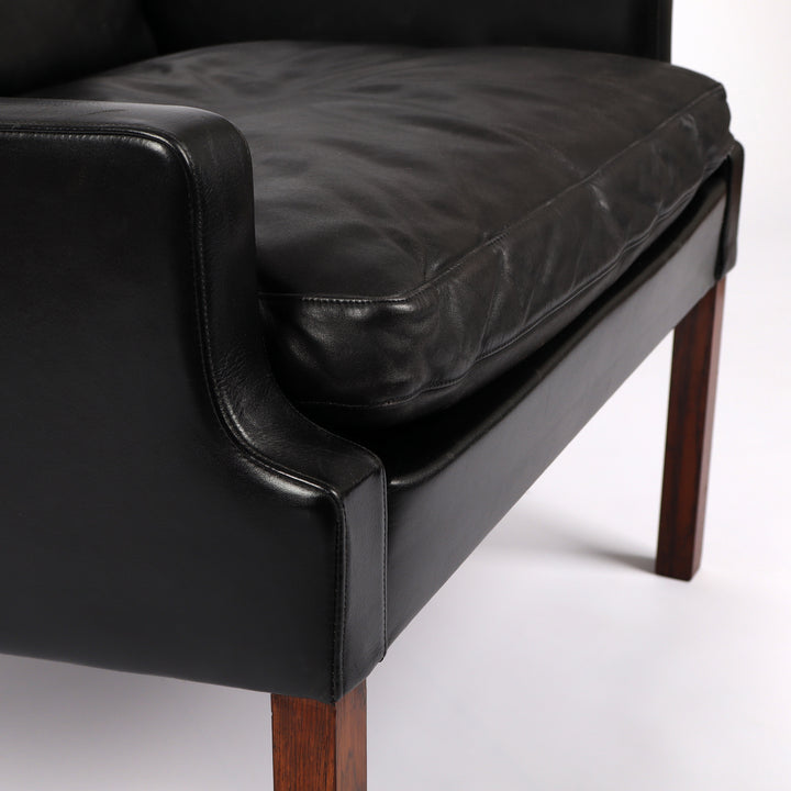 653 Domus Danica VP 66 Lounge Chair von Rud Thygesen – Detailansicht Sitzfläche