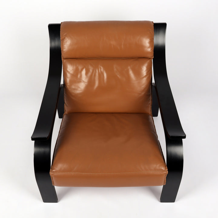 685 Arflex Woodline Sessel von Marco Zanuso – Frontalansicht von oben
