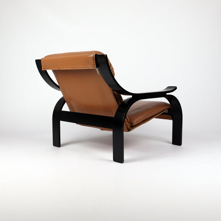 685 Arflex Woodline Sessel von Marco Zanuso – Rückansicht