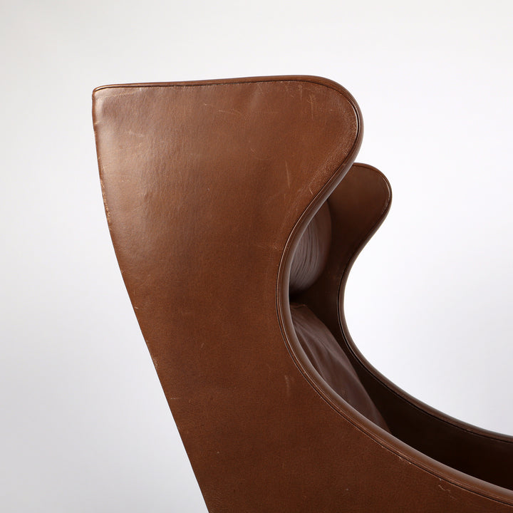689 Fredericia Wing Chair 2204 Ohrensessel von Borge Mogensen – Detailansicht Rückenlehne seitlich