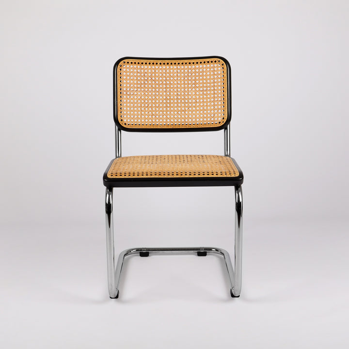 787 Thonet S 32 Freischwinger Stuhl von Marcel Breuer – Frontalansicht 