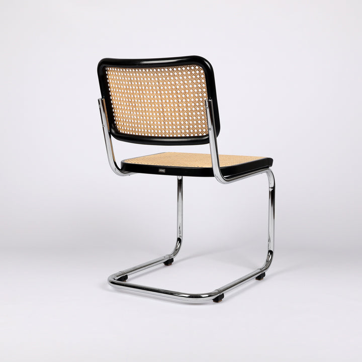 789 Thonet S 32 V Freischwinger Stuhl von Marcel Breuer – Rückansicht