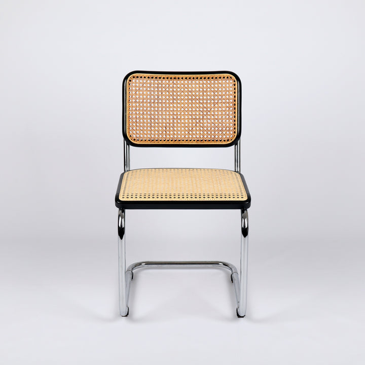 789 Thonet S 32 V Freischwinger Stuhl von Marcel Breuer – Frontalansicht 