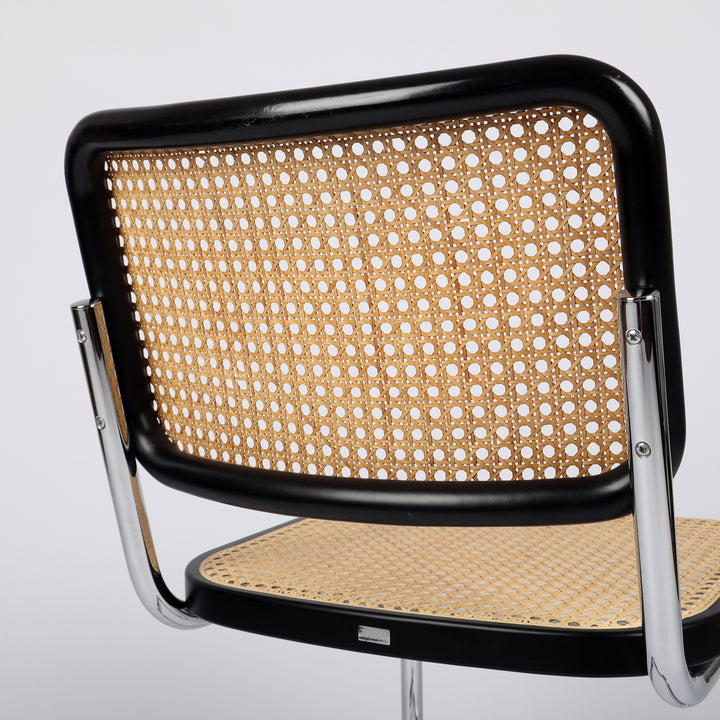 789 Thonet S 32 V Freischwinger Stuhl von Marcel Breuer – Rückansicht