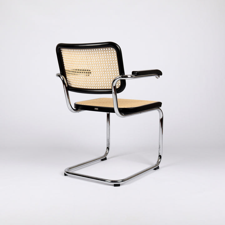 806 Thonet S64 V Freischwinger Stuhl von Marcel Breuer – Rückansicht