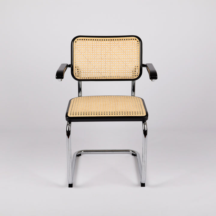 806 Thonet S64 V Freischwinger Stuhl von Marcel Breuer – Frontalansicht