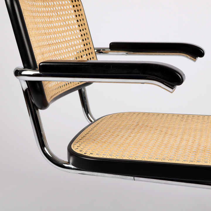 806 Thonet S64 V Freischwinger Stuhl von Marcel Breuer – Detailansicht seitlich