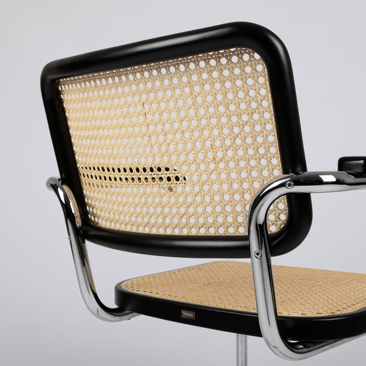 806 Thonet S64 V Freischwinger Stuhl von Marcel Breuer – Detailansicht Rückseite