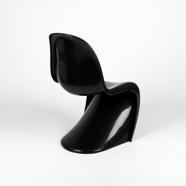807 Vitra Panton Chair von Verner Panton schwarz – Rückansicht