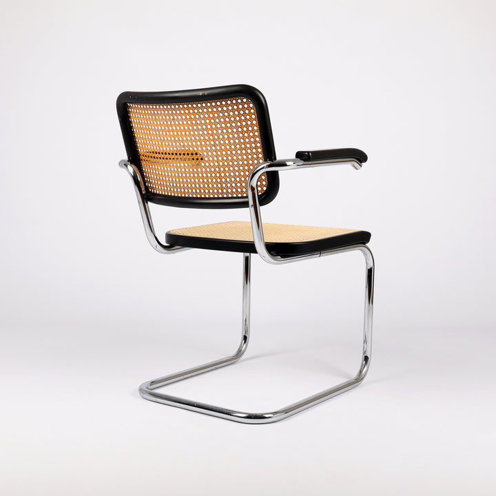 814 Thonet S64 V Freischwinger Stuhl von Marcel Breuer – Rückansicht