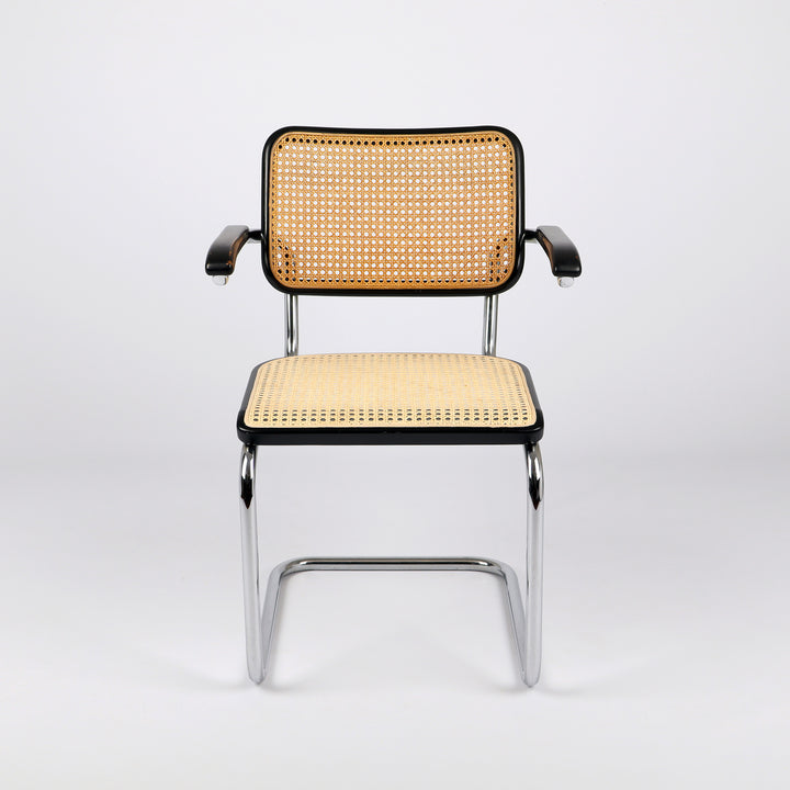 814 Thonet S64 V Freischwinger Stuhl von Marcel Breuer – Frontalansicht