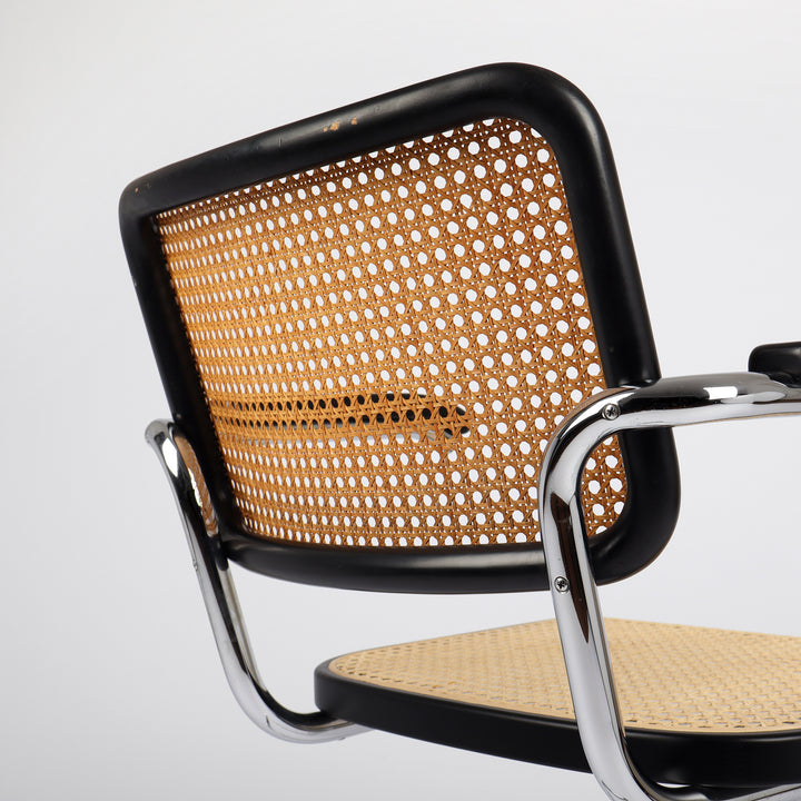814 Thonet S64 V Freischwinger Stuhl von Marcel Breuer – Detailansicht Rückseite