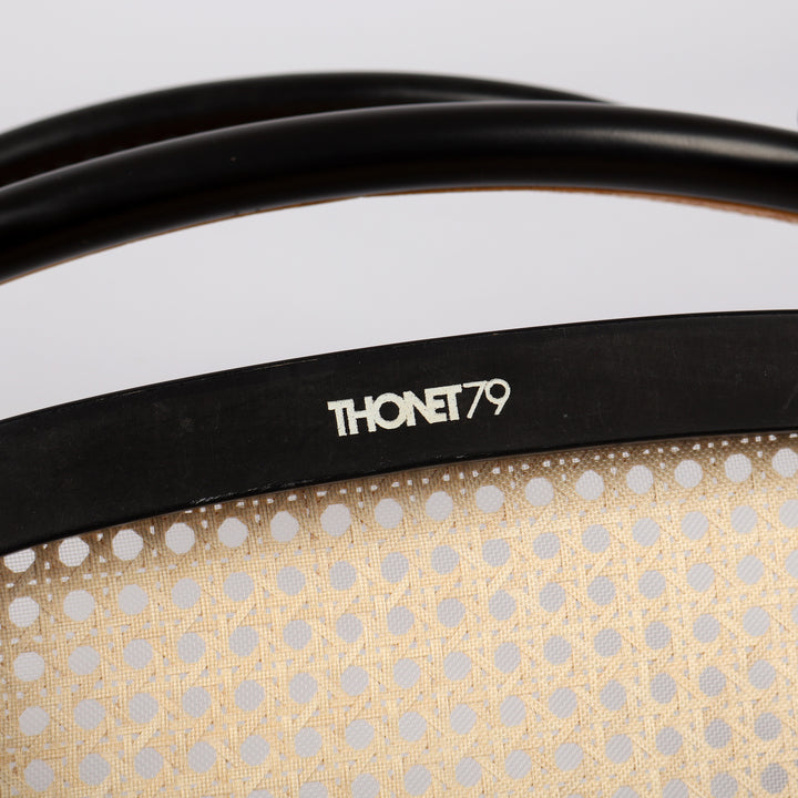 814 Thonet S64 V Freischwinger Stuhl von Marcel Breuer – Detailansicht Herstellernachweis mit Produktionsjahr