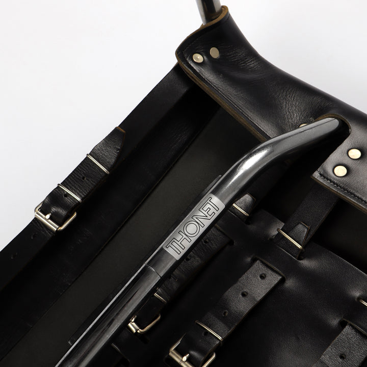 815 Thonet S 35 L Freischwinger Sessel von Marcel Breuer – Detailansicht Herstellernachweis unterseitig